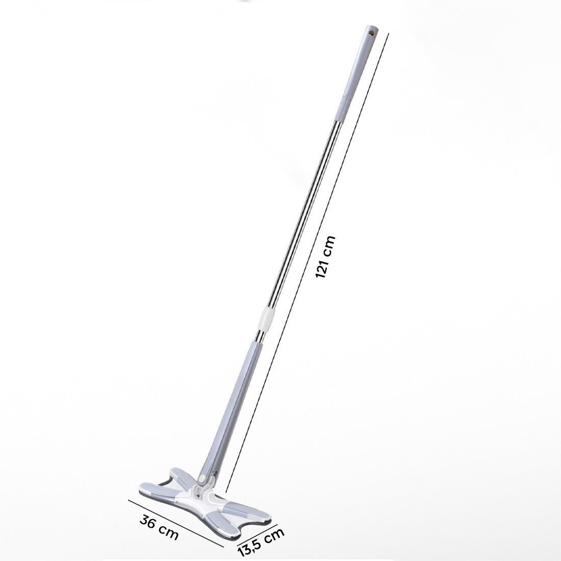 Balai serpillière Twist Clean Floor avec brosse rotative à 360°  en microfibre