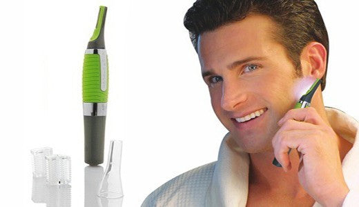 Rasoir Microtouch Micro Max avec LED, modèle vert