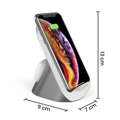 Chargeur sans fil magnétique 3 en 1 pour écouteurs, smartphone et smartwatch