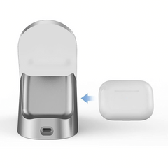 Chargeur sans fil magnétique 3 en 1 pour écouteurs, smartphone et smartwatch