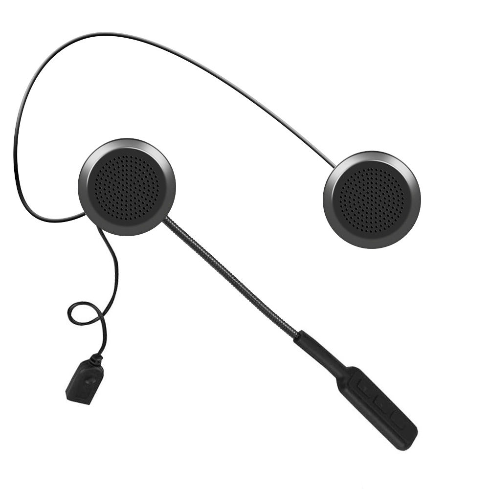 Écouteurs pour casque de moto avec Bluetooth et serre-tête pour les appels