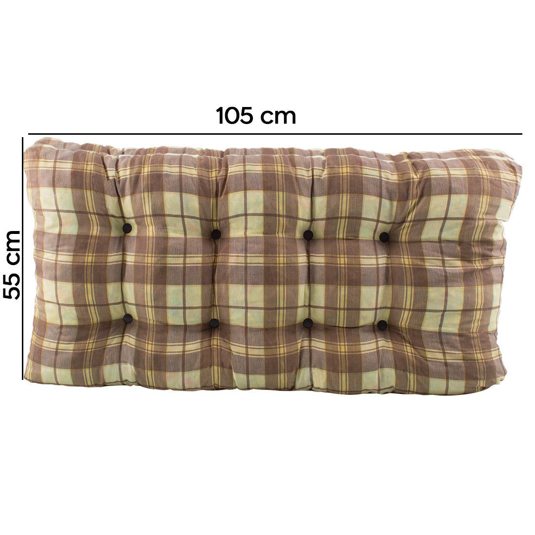 Coussin remplacement rembourré bois pour fauteuil relaxant MAS026 Motif écossais