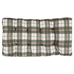 Coussin remplacement rembourré bois pour fauteuil relaxant MAS026 Motif écossais