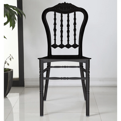 Set 4 chaises Emilia en polypropylène design pour la restauration et événements