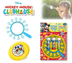 Ensemble de jouets pour les garçons et les filles (frisbee +trompettes à bulles)