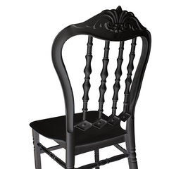 Set 6 chaises Emilia en polypropylène design pour la restauration et événements