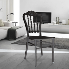 Set 6 chaises Emilia en polypropylène design pour la restauration et événements