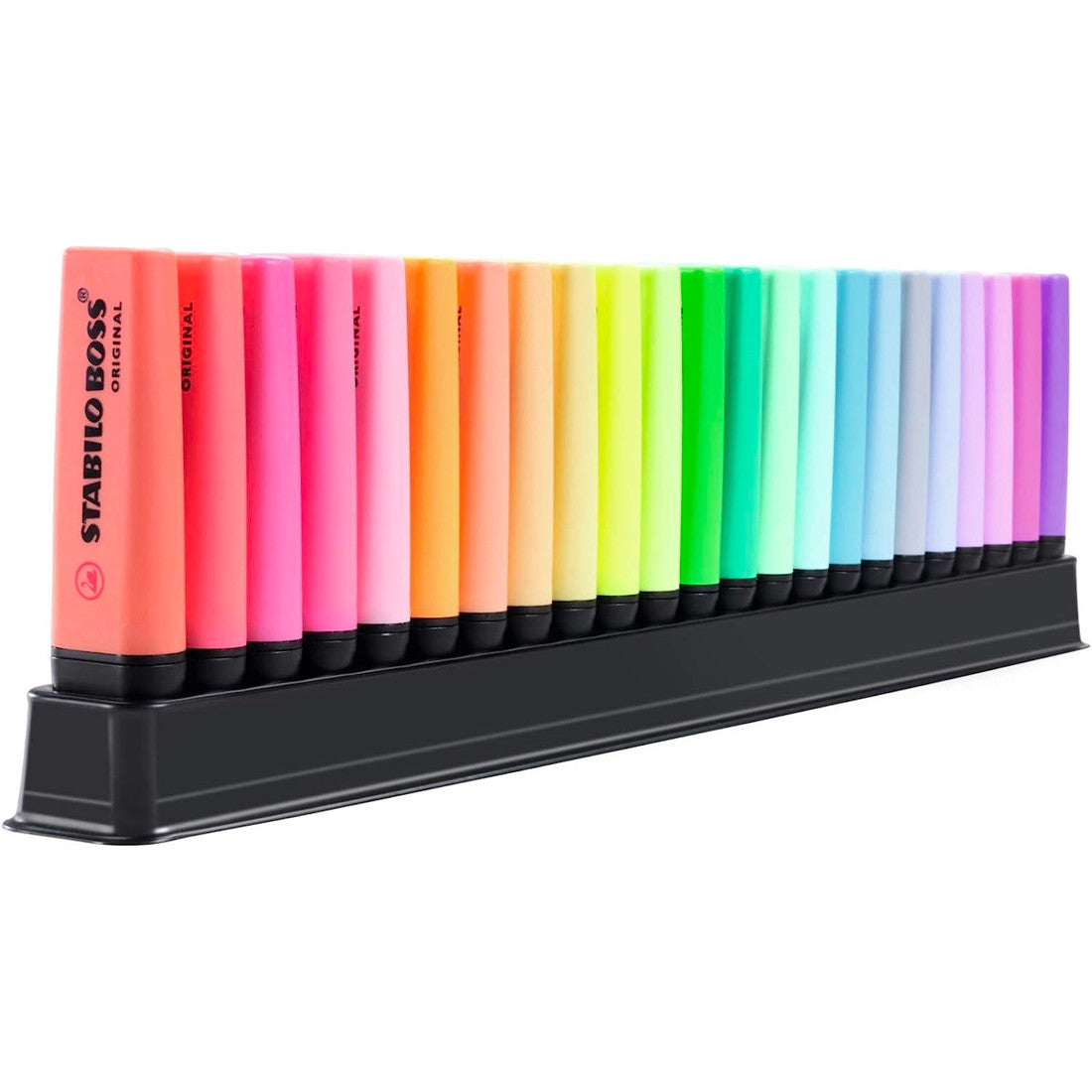 Surligneurs STABILO BOSS Original 23 Couleurs Assorties Édition 50e Anniversaire