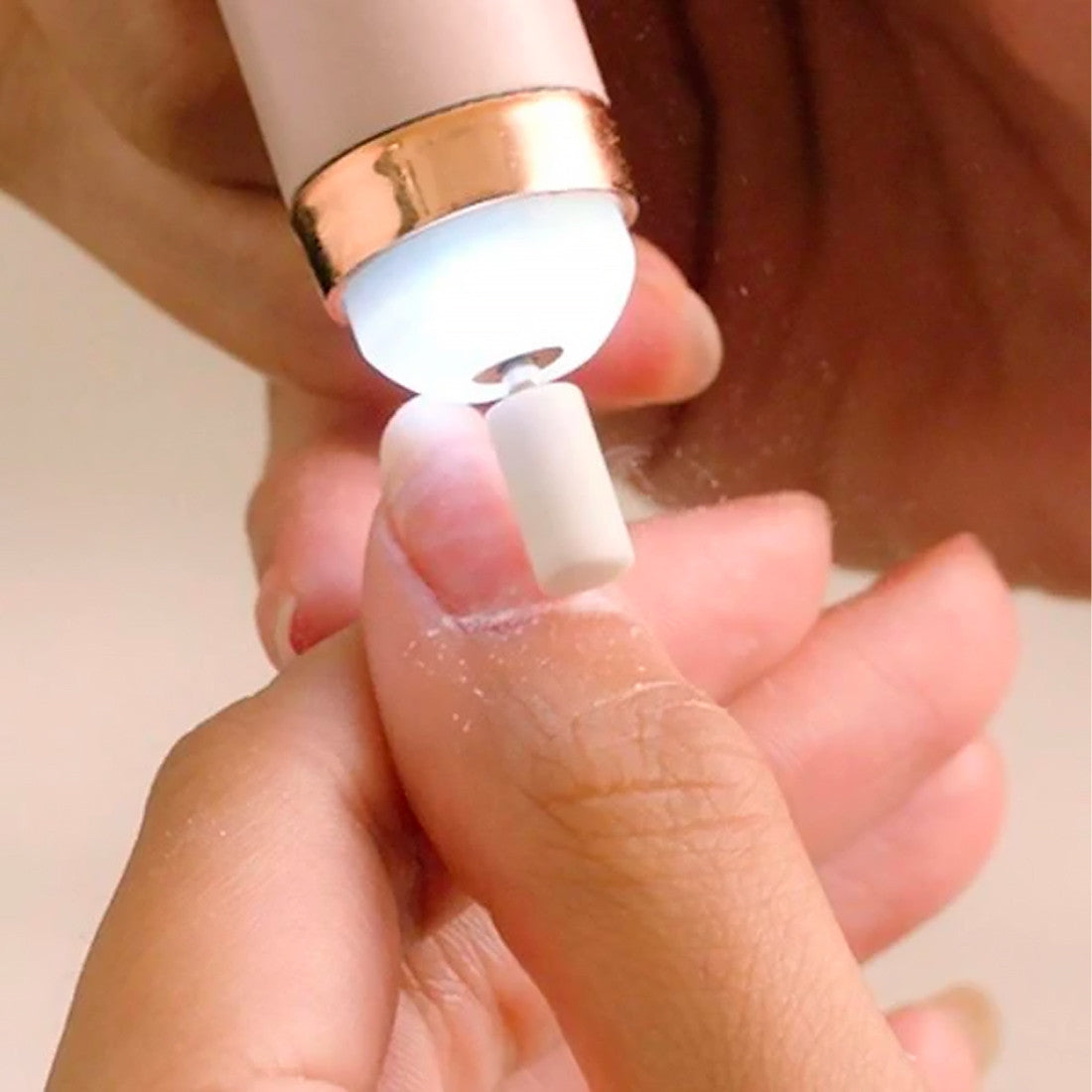 Mini Ponceuse à Ongles Électrique Portable Rechargeable 12000 tr/min 2 Vitesses