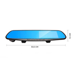 Rétroviseur avec caméra et écran LCD 4.3" DVR Vidéo Full HD 1080P