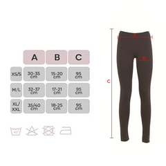 Leggings Taille Haute pour Femme en Tissu Élastique d'Automne Pantalon de Sport
