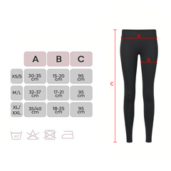 3 leggings sport pour femmes en noir bleu et marron en tissu élastique d'automne