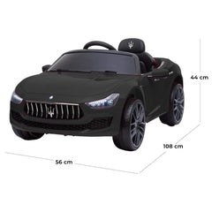 LT880 MASERATI GHIBLI voiture électrique pour enfants avec lumière LED 12V e MP3