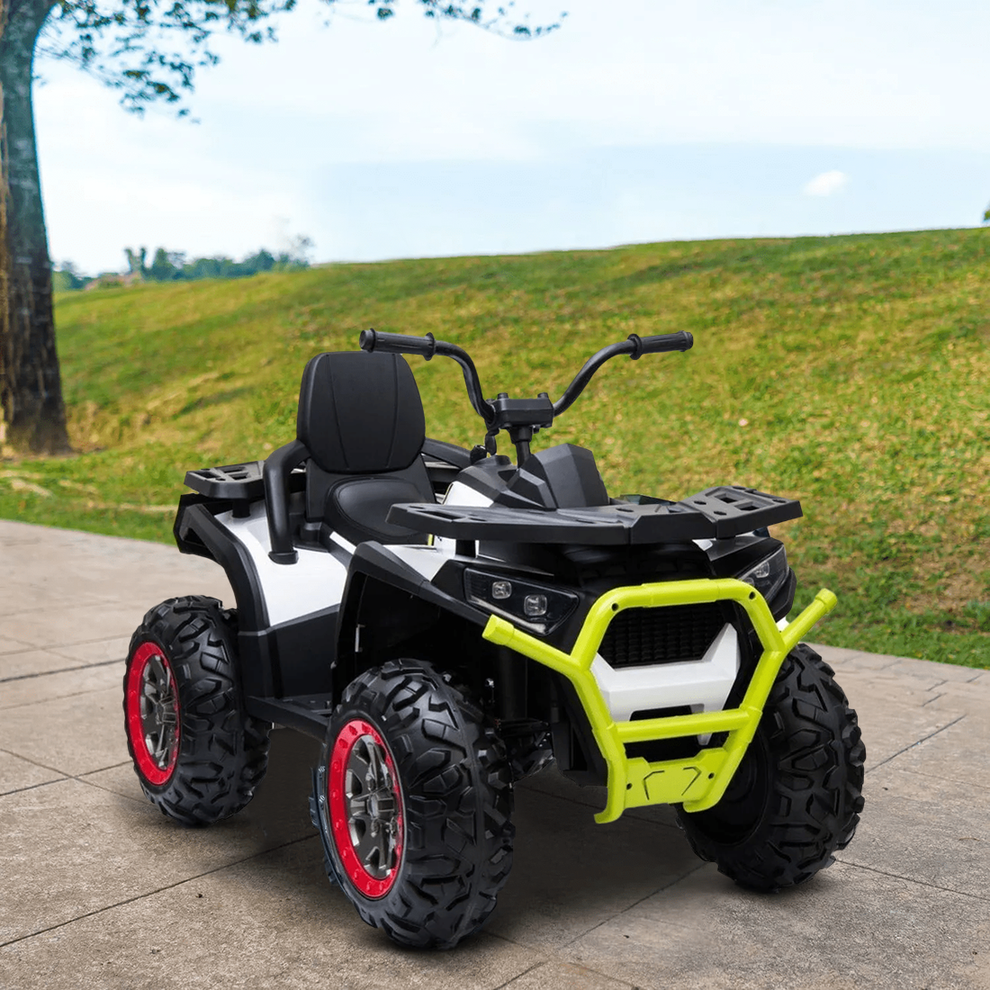 Quad électrique LT898 ATV 2.0 pour enfants avec MP3 et 4 amortisseurs
