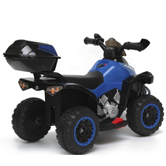 LT928 Mini quad électrique enfants Deluxe 6V lumières sons et coffre rangement
