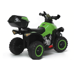 LT928 Mini quad électrique enfants Deluxe 6V lumières sons et coffre rangement