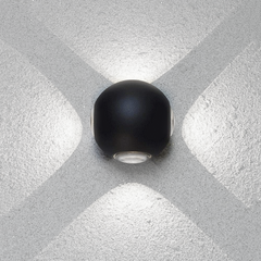 Applique mural Lampe LED Ronde 12W Angle de Lumière 120° 6500K Lumière Froide