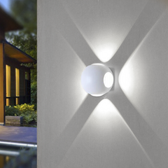 Applique mural Lampe LED Ronde 12W Angle de Lumière 120° 6500K Lumière Froide