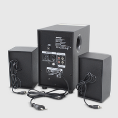 Enceintes d'ordinateur 2.1 caisson de basses 1000W Q-YX107T Connexion Bluetooth
