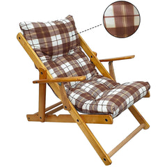 MAS011 Fauteuil inclinable en hêtre Amalfi ArtLegno 108x65x60cm 2 couleurs