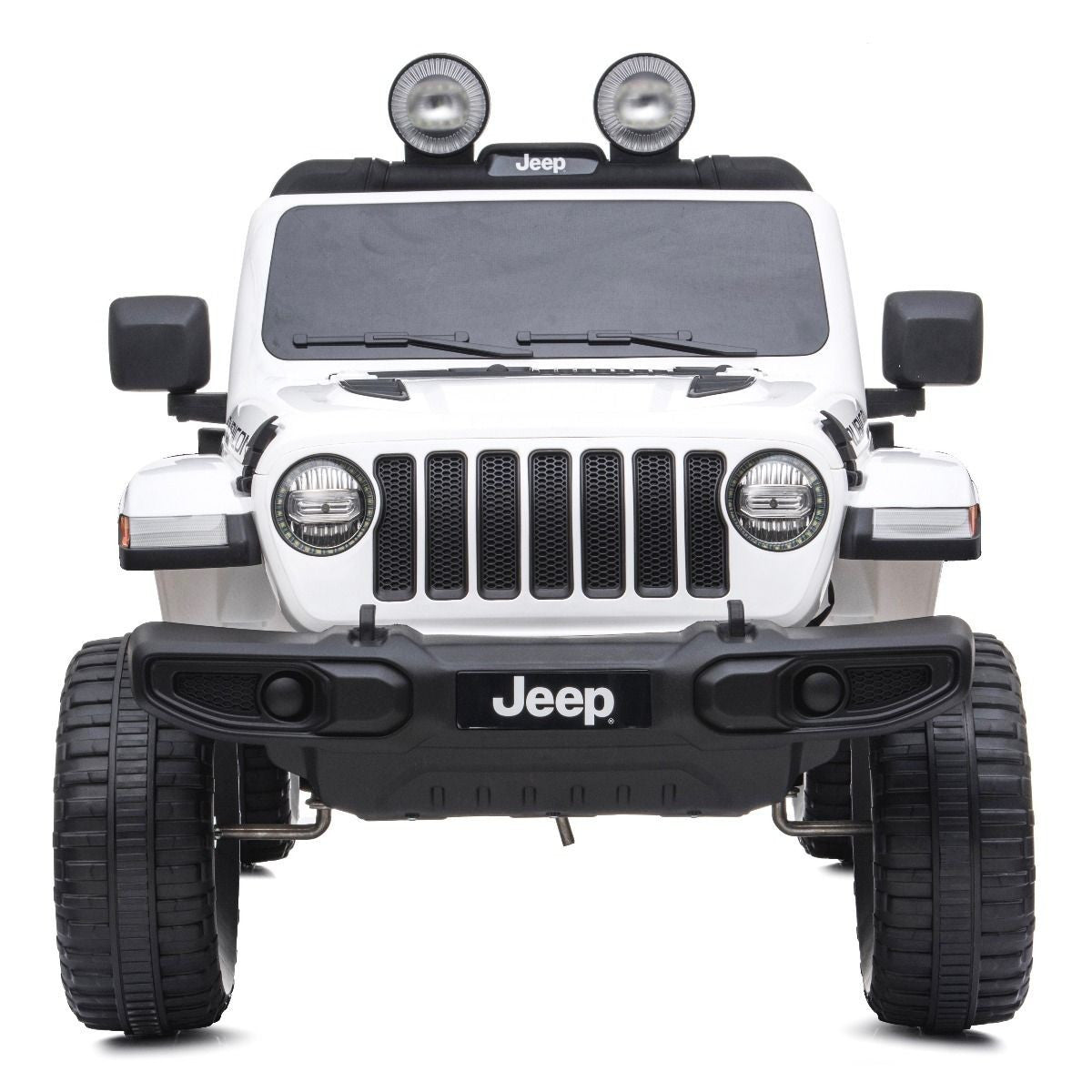 Jeep Wrangler pour enfants 12V BIPOSTO télécommandé lumières et sons écran MP4