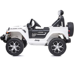 Jeep Wrangler pour enfants 12V BIPOSTO télécommandé lumières et sons écran MP4