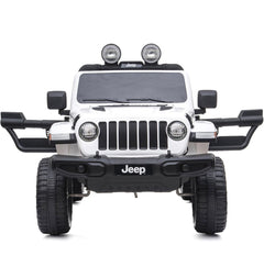 Jeep Wrangler pour enfants 12V BIPOSTO télécommandé lumières et sons écran MP4