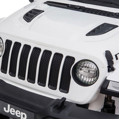 Jeep Wrangler pour enfants 12V BIPOSTO télécommandé lumières et sons écran MP4