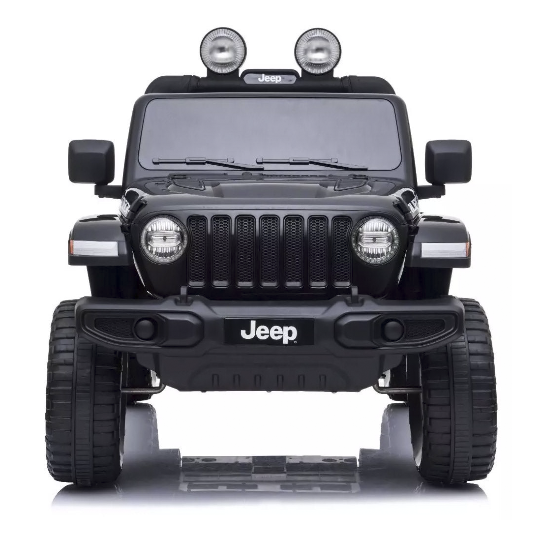Jeep Wrangler pour enfants 12V BIPOSTO télécommandé lumières et sons écran MP4