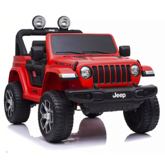 Jeep Wrangler pour enfants 12V BIPOSTO télécommandé lumières et sons écran MP4