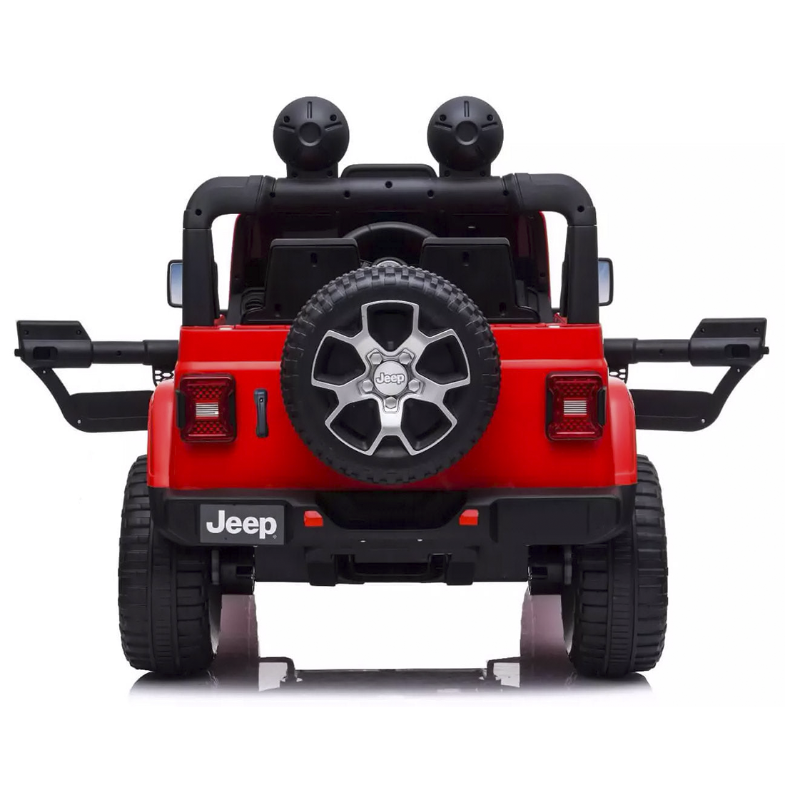 Jeep Wrangler pour enfants 12V BIPOSTO télécommandé lumières et sons écran MP4