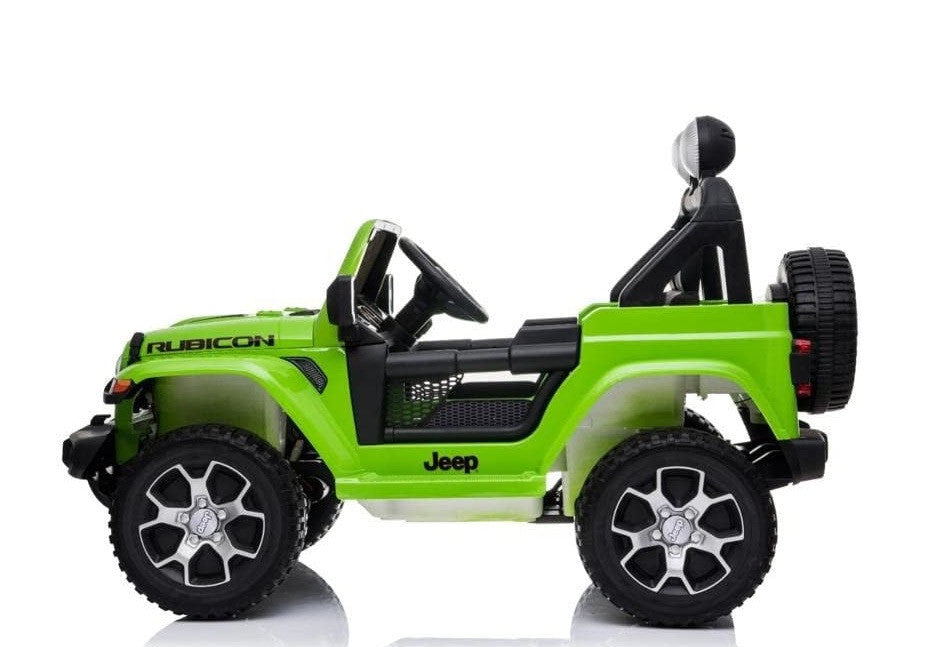 Jeep Wrangler pour enfants 12V BIPOSTO télécommandé lumières et sons écran MP4