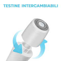 Épilateur 4-en-1 pour Femmes - Rasoir Facial et Corporel Rechargeable