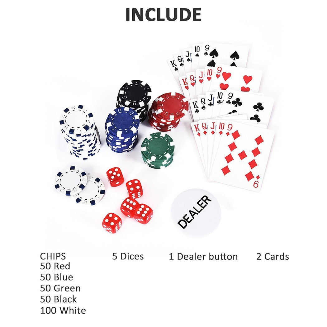 Set pour poker professionnel 300 Fiches avec estuche et 2 Barajas de cartas