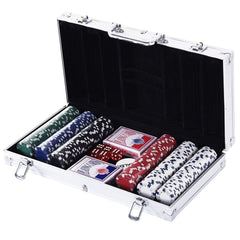 Set pour poker professionnel 300 Fiches avec estuche et 2 Barajas de cartas