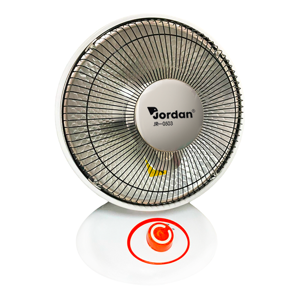Chauffage électrique parabolique fibre carbone Jordan JR-0503 diamètre 35 cm