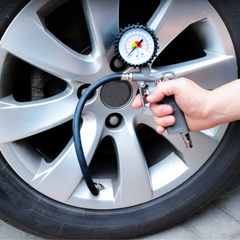 Accessoires pour Compresseur Gonfleur de Pneus Manomètre pour Automobiles