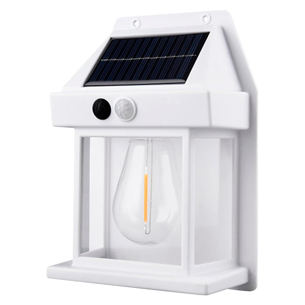 Lampe murale solaire rechargeable l'extérieur BK-888 lumière capteur mouvement