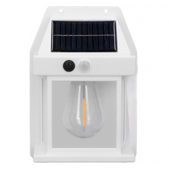 Lampe murale solaire rechargeable l'extérieur BK-888 lumière capteur mouvement