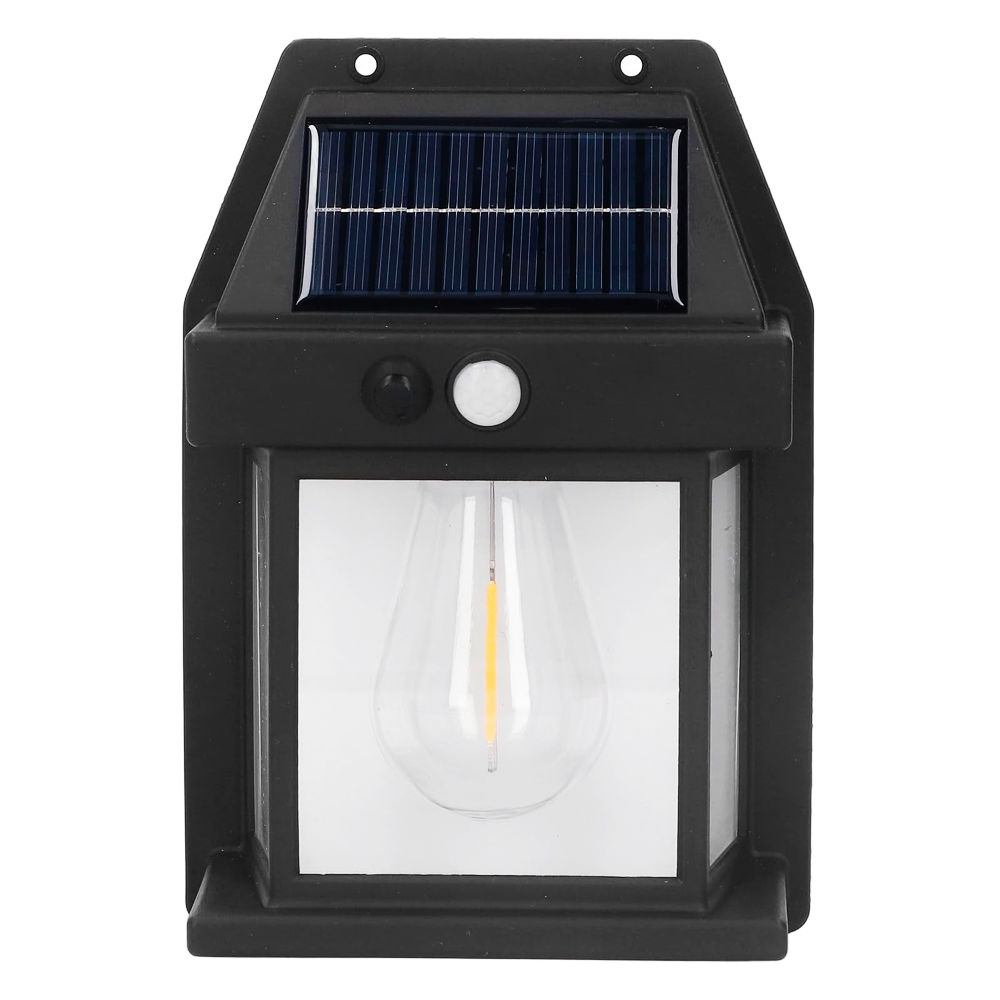 Lampe murale solaire rechargeable l'extérieur BK-888 lumière capteur mouvement