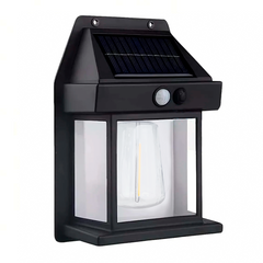 Lampe murale solaire rechargeable extérieur BK-888D lumière capteur de mouvement