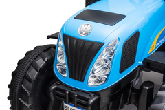Tracteur électrique enfants New Holland BIG LT935 12V avec lumières LED et sons