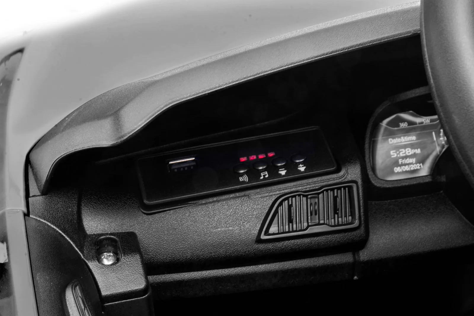 Voiture électrique pour enfants Audi R8 Sport LT936 12V lumières LED et sons