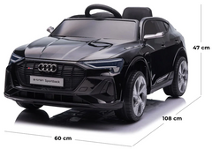 Voiture électrique pour enfants Audi E-Tron Sportback LT937 12V lumières et sons