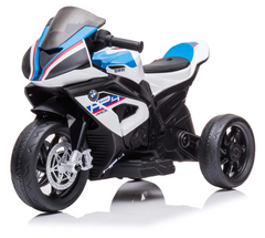 Moto électrique pour enfants BMW HP4 Sport à 3 roues avec licence officielle 12V