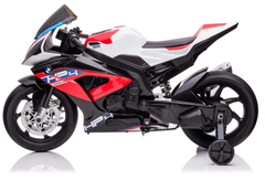 Moto électrique pour enfants BMW HP4 Race à 2 roues avec licence officielle, 12V