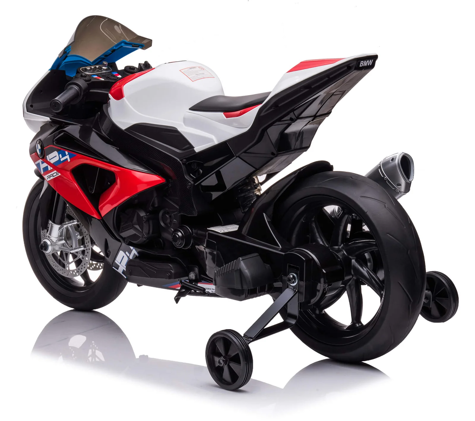 Moto électrique pour enfants BMW HP4 Race à 2 roues avec licence officielle, 12V
