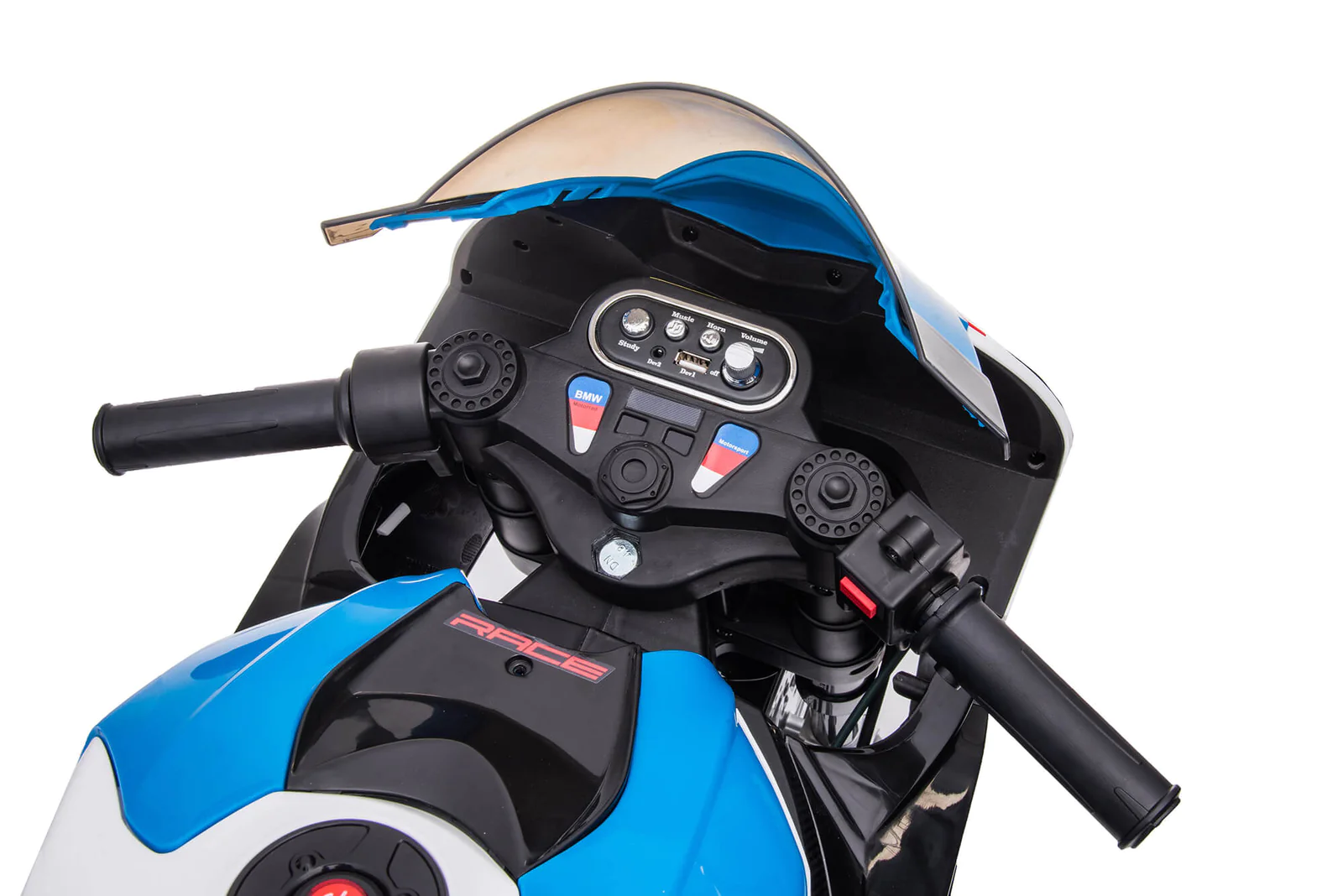 Moto électrique pour enfants BMW HP4 Race à 2 roues avec licence officielle, 12V
