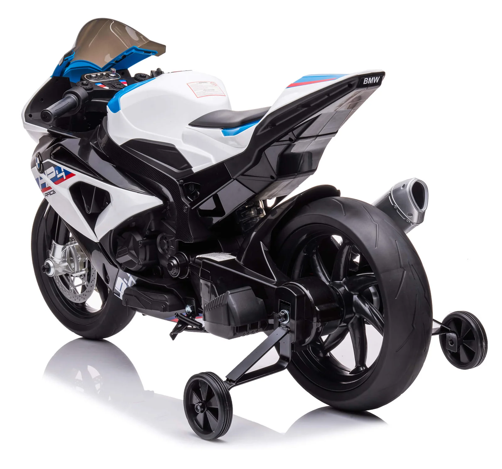 Moto électrique pour enfants BMW HP4 Race à 2 roues avec licence officielle, 12V