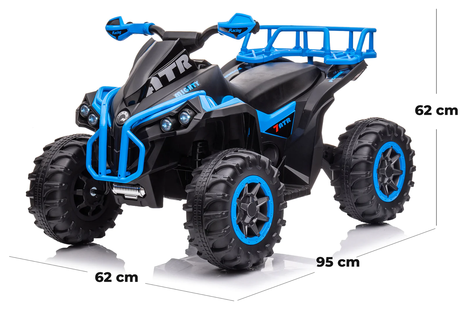 Quad électrique enfants LT940 ATV 12v 4X4 avec télécommande lumières et sons LED